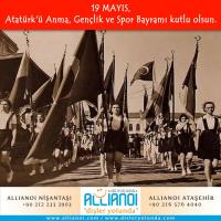 19 Mayıs Atatürk'ü Anma, Gençlik ve Spor Bayramımız Kutlu Olsun