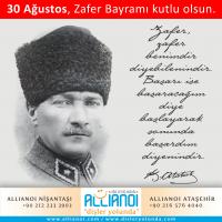 30 Ağustos Zafer Bayramı Kutlu Olsun