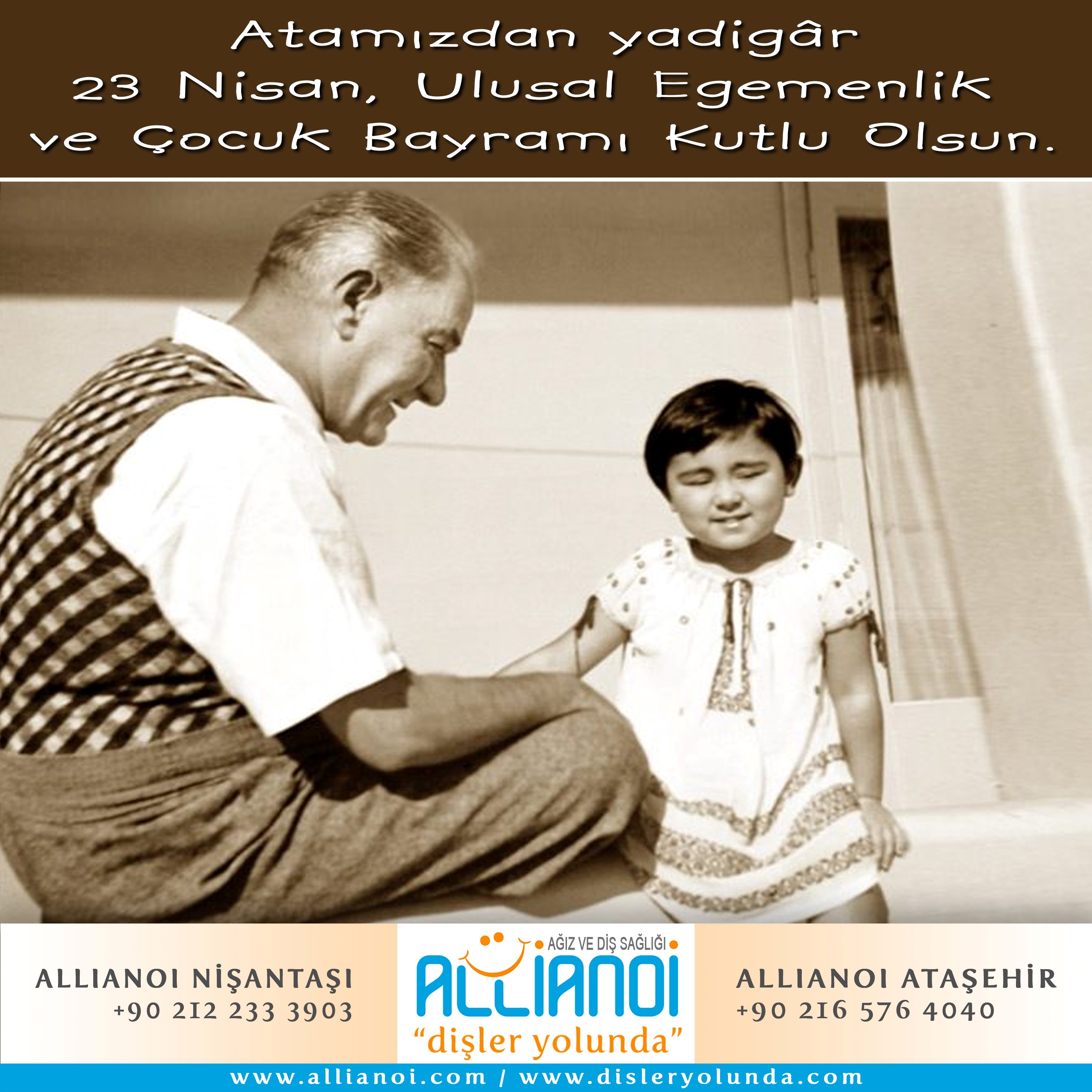 23 Nisan Ulusal Egemenlik ve Çocuk Bayramı Kutlu Olsun