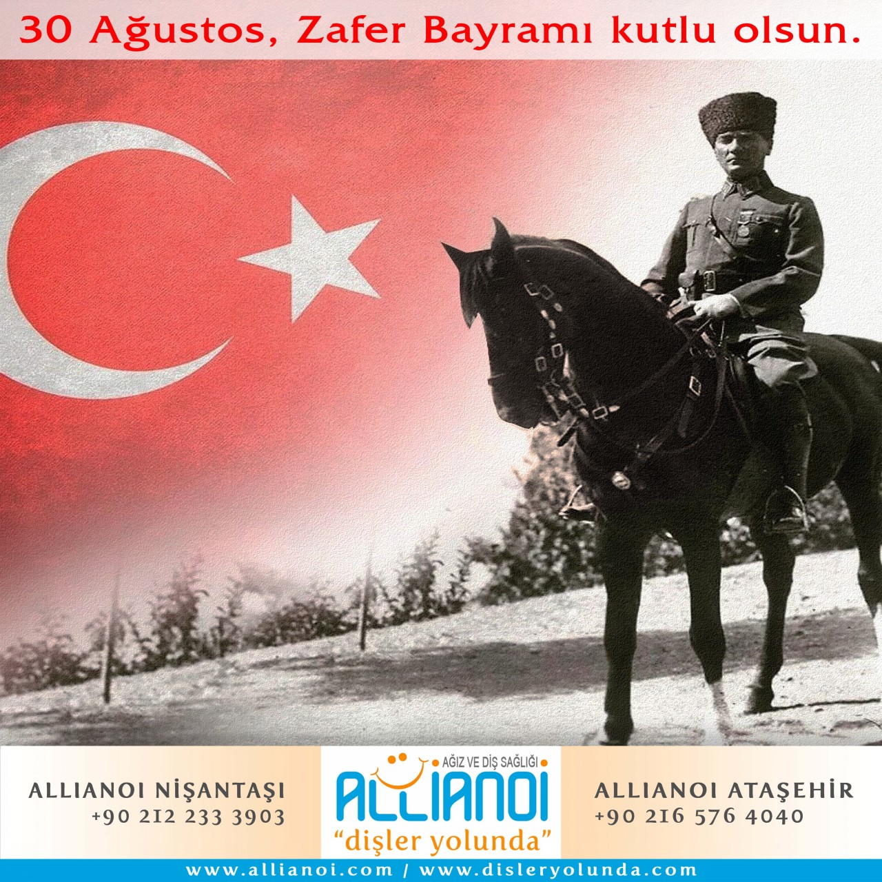 30 Ağustos Zafer Bayramı Kutlu Olsun